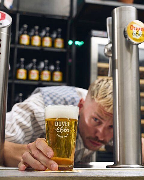 DUVEL 6.66% ON DRAFT, A BIG INNOVATION